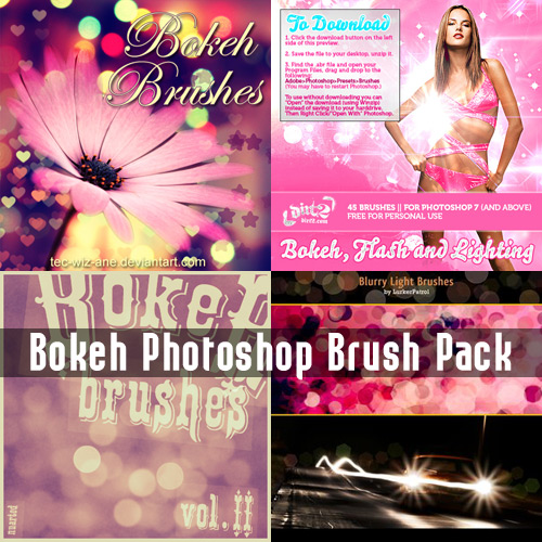 Bokeh Photoshop Brush Pack Bokeh Photoshop Brush Pack