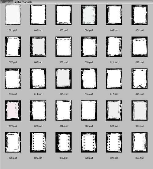 Кисти для Фотошоп - Художественное обрамление Кисти для Фотошоп - Художественное обрамление