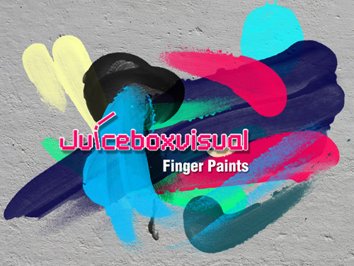 Finger Paints Photoshop Brush Set