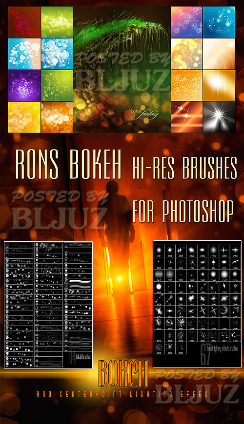 Rons Bokeh Brushes for Photoshop