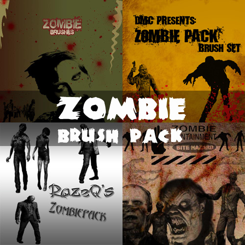 Zombie Brush Pack Zombie Brush Pack
