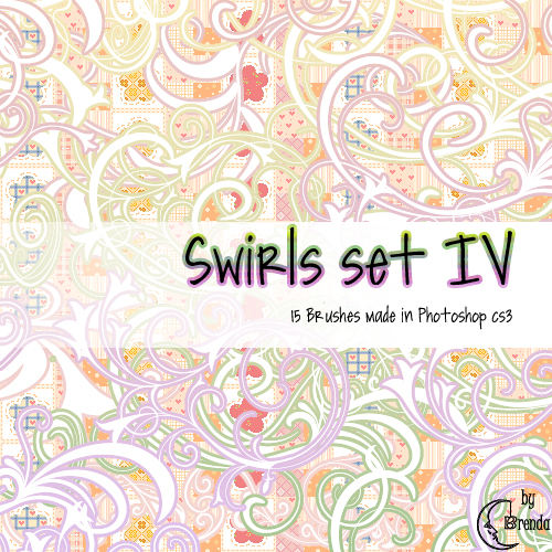 Кисти для Photoshop - Swirls Set IV by Brenda Кисти для Photoshop - Swirls Set IV by Brenda