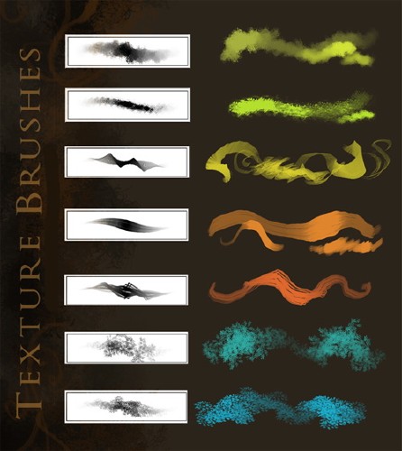 Texture brushes