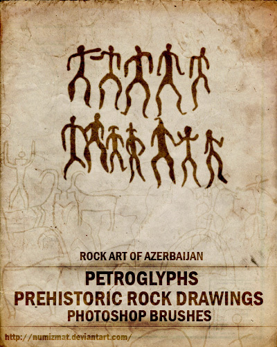 Brushes of Rock Drawings