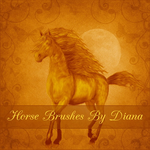 Horse Brushes 1 by Diana Creations Кисти - Лошади Horse Brushes 1 by Diana Creations Кисти - Лошади