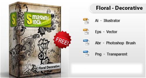 Floral Decorative Free Pack Floral Decorative Free Pack