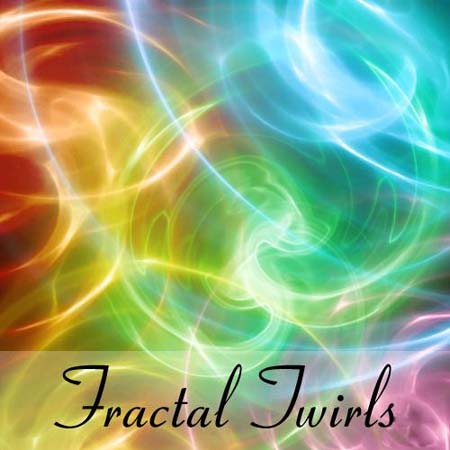 Fractal Twirls Photoshop Brushes