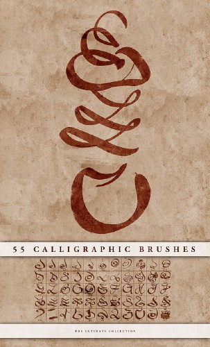 Calligraphic brushes Calligraphic brushes