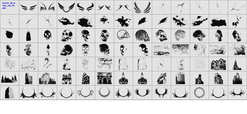 �������� ������ / Complete Photoshop Brush Set 1