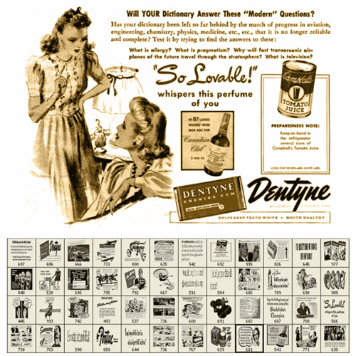 1940 Cosmopolitan Brushes