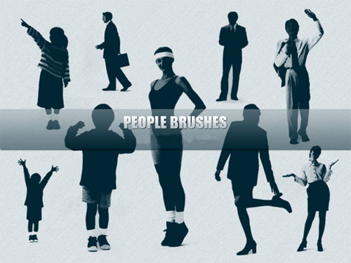 People Brushes for Photoshop People Brushes for Photoshop