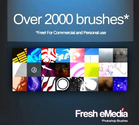 Fresh eMedia Monster Brush Set Fresh eMedia Monster Brush Set