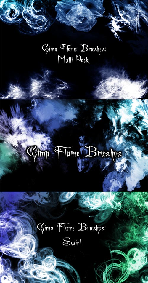 Gimp Animated Flame Brushes
