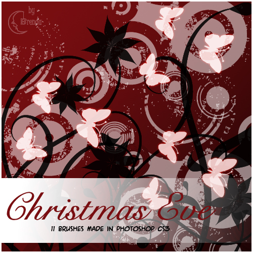 Кисти для Photoshop - Christmas Eve Brushes by Brenda Кисти для Photoshop - Christmas Eve Brushes by Brenda