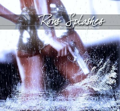 Splashes. ����� ��� Photoshop
