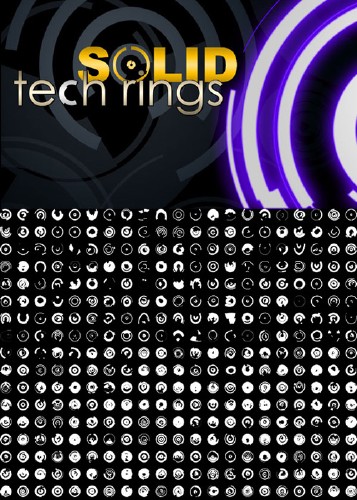 Кисти для фотошопа - Solid Tech Rings Кисти для фотошопа - Solid Tech Rings