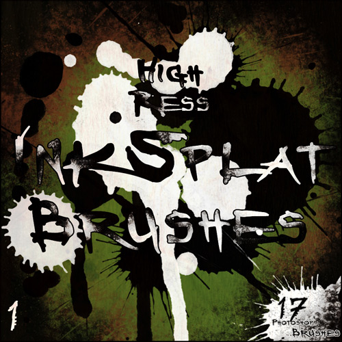 17 HighRess Ink Plat Brushes 17 HighRess Ink Plat Brushes
