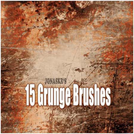 Rust Grunge Photoshop Brushes