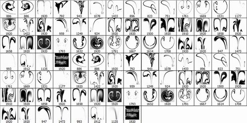 Kierans Spouts n Swirls Brushes Kierans Spouts n Swirls Brushes