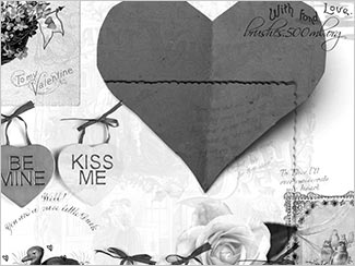 ����� ��� Photoshop "My Vintage Valentine"