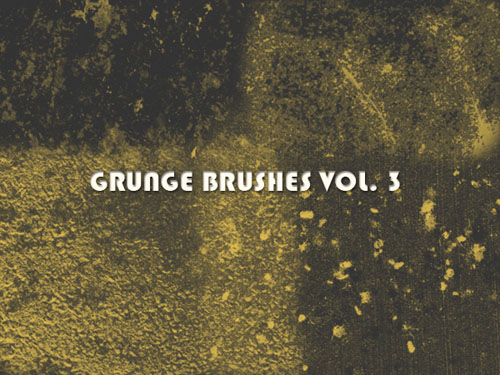 Grunge Brushes for Photoshop Vol. 3 Grunge Brushes for Photoshop Vol. 3