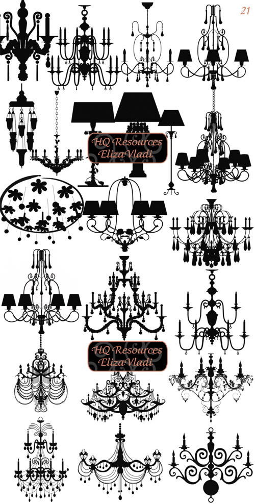 Vintage lantern Brushes