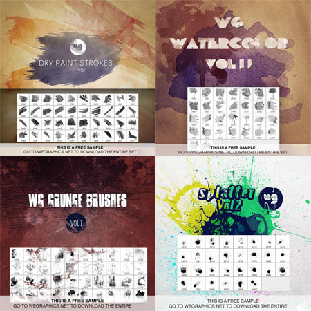 Artistic Photoshop Brushes Set Artistic Photoshop Brushes Set
