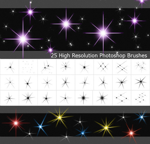Кисти для Photoshop "сияние звезд" Кисти для Photoshop "сияние звезд"