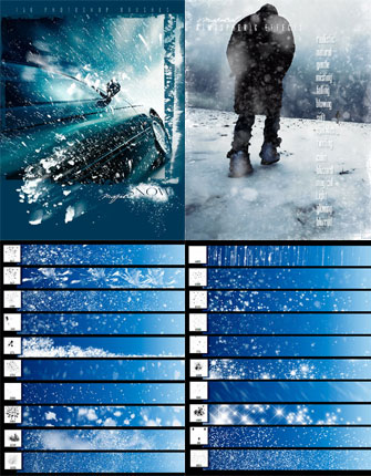 Кисти для Photoshop - Магический снег от Ron Deviney Кисти для Photoshop - Магический снег от Ron Deviney