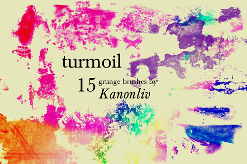 15 Turmoil Brushes