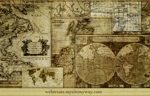 14 High Resolution Assorted Map Brushes