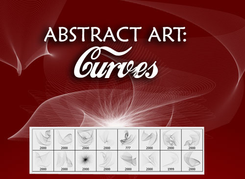 Abstract Art Photoshop Brushes - Curves
