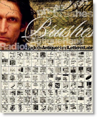 Triberadio Photoshop Brushes. Full Collection