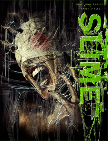 Rons Slime Photoshop Brushes Rons Slime Photoshop Brushes