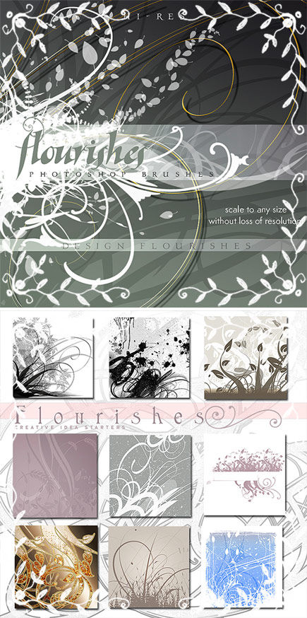 Rons Flourishes Brushes