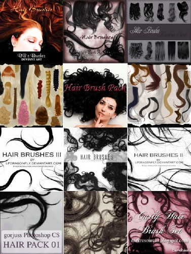 Hair Brush Pack Hair Brush Pack