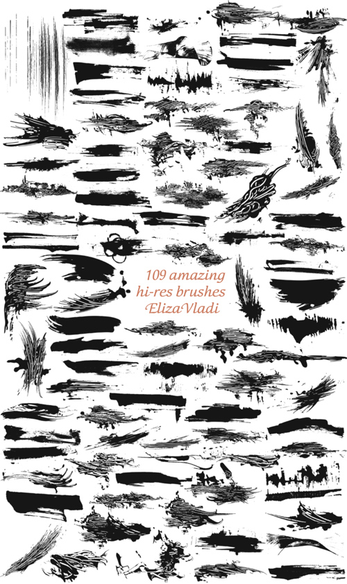 Exclusive brush strokes