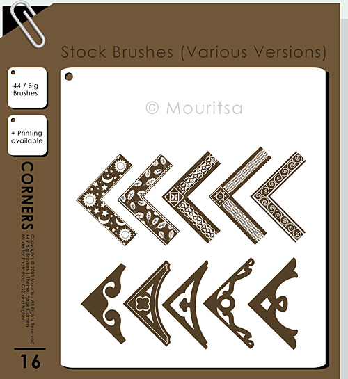 44 Brushes for Photoshop