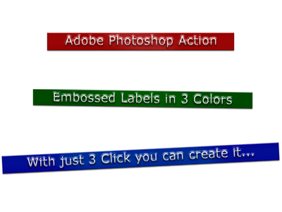 PanosFX Embossed Labels. ����� ��� Photoshop