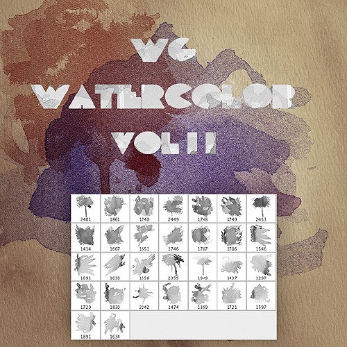Watercolor Brushes vol.2