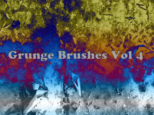 Grunge Brushes for Photoshop Vol. 4 Grunge Brushes for Photoshop Vol. 4