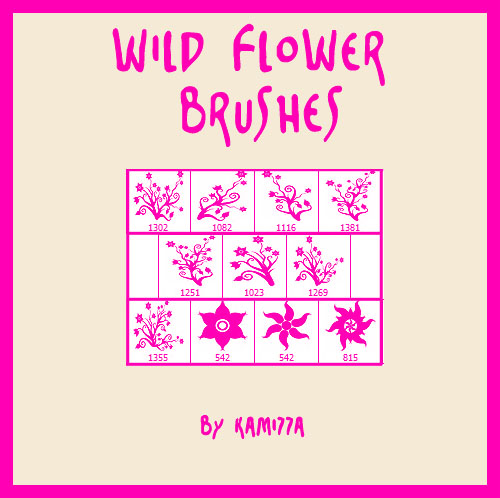 Wild Flower Brushes - ����� "����� �����"