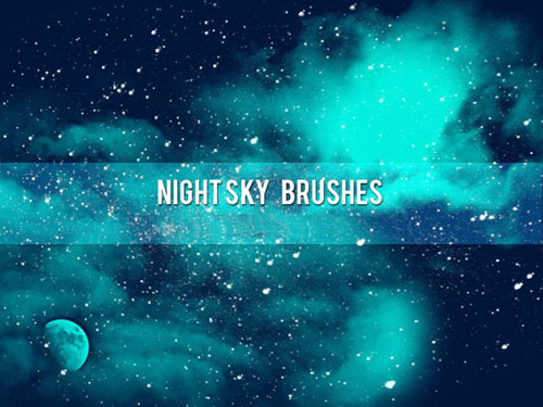 Night Sky Brushes for Photoshop Night Sky Brushes for Photoshop
