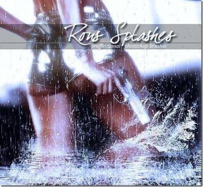 Rons Splashes Photoshop Brushes