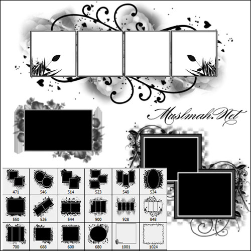 Frame Brushes for Photoshop Pack 1 Frame Brushes for Photoshop Pack 1