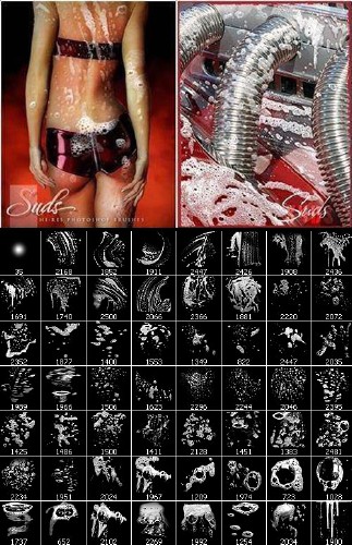 Brushes for Photoshop - Suds