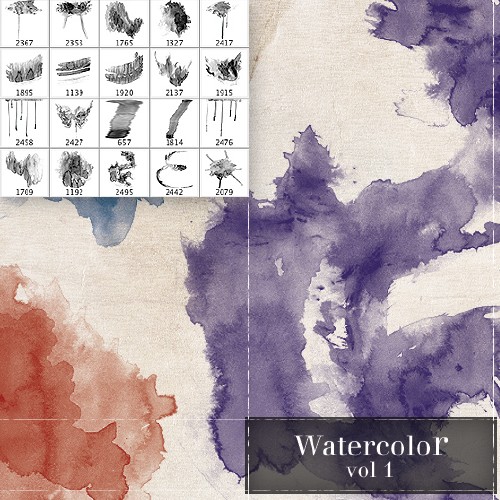Watercolor Brushes vol.1