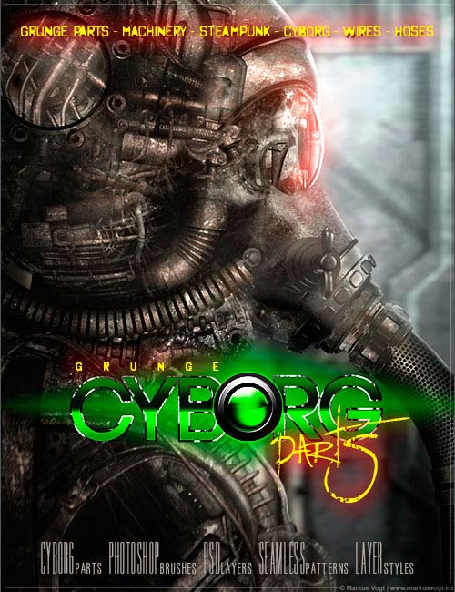 Кисти и стили от Рона Девинея - s Rons Cyborg Parts Кисти и стили от Рона Девинея - s Rons Cyborg Parts