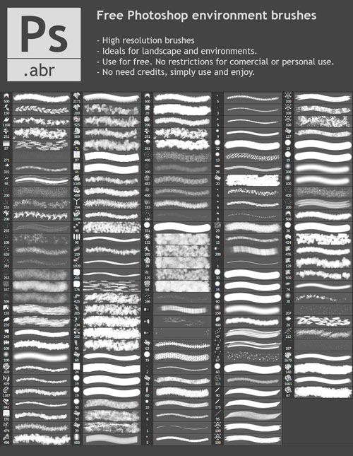 Photoshop Environment Brushes Photoshop Environment Brushes