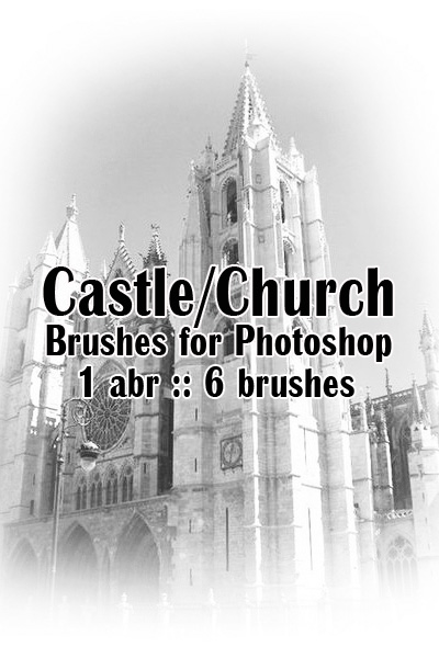 Castle/Church. ����� ��� Photoshop